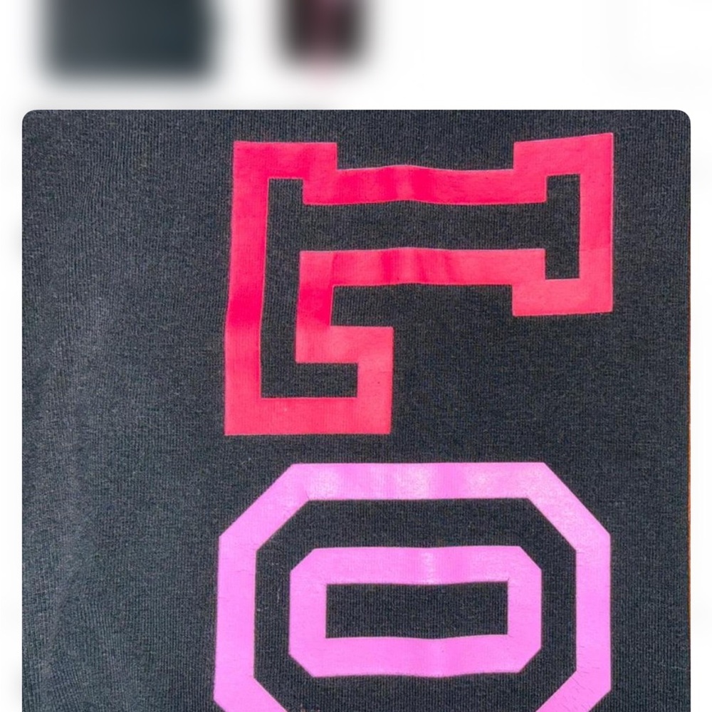 Y2K 2010 Victorias Secret PINK Rainbow Logo Yoga Pants / Leggings - Picture 7 of 7